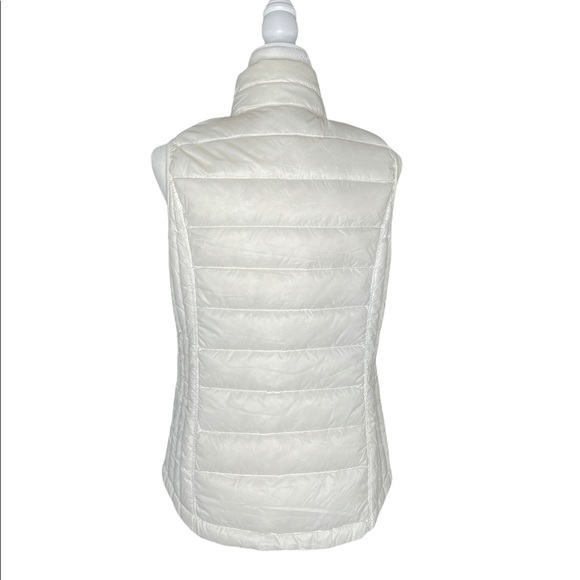 Heat Keep Ivory Sleeveless Puffer Vest - Picture 4 of 7